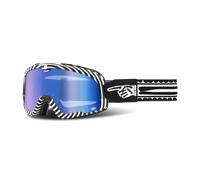 100% Barstow MX Goggles Mirror Lens (2025) Death Spray Blue Death Spray Blue