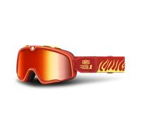 100percent Barstow Off-road Goggles Red Mirror Red