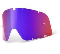 100% Barstow Replacement Lens, red/blue mirror