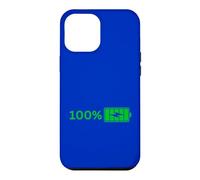100% Battery -100% Battery I Funny High Energy Percent Case for iPhone 12 Pro Max