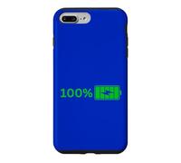 100% Battery -100% Battery I Funny High Energy Percent Case for iPhone 7 Plus/8 Plus