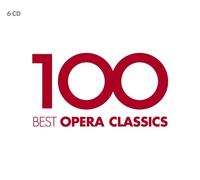 100 BEST OPERA CLASSICS - 100 BEST 6 CD NEW MOZART/BELLINI/GOUNOD/OFFENBACH/
