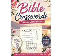100 Bible Crossword Devotional: A Journey Through the Life of Christ in All Four Gospels
