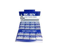 100 Big Ben Double Edge Razor Blades - Sharp, Durable Blades for Precision Shaving