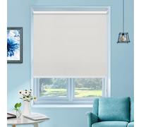 100% Blackout Roller Blinds, Thermal Insulated Window Shades, Easy Fit for Home Office, Beige Color, 150cm W x 210cm H, Perfect for Light Control & Energy Efficiency