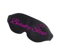 100% Blackout Sleep Masks for Women & Men - Zero Eye Pressure - Slogans - Ergonomic Design 3D Cutout Eye Movement Friendly, Ultra Soft & Comfortable Eye Mask for Sleep/Nap/Travel (Beauty Sleep)