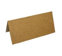 100 Blank Table Name Place Cards, Recycled Kraft Ideal for Parties Or Wedding's - UK Card Crafts