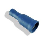 100 BLUE 4mm FEMALE BULLET CRIMP TERMINALS CONNECTORS