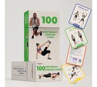 100+ Bodyweight Exercise Flashcards for Home Workout - PhysioSpace’s All in One Exercise Cards & Game Deck for Every Fitness Level with Video Tutorials (No Equipment Needed)