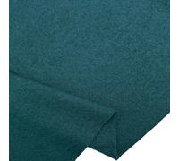 100% Boiled Wool Fabric Plain Colours - 142cm Wide - Soft & Durable Material - BWL008 - Teal - Fat Quarter