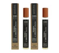 100 Bon Tonka & Amande Absolue Eau De Parfum 15ml Spray Unisex x 2