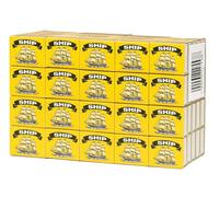 100 Boxes of Ship Safety Matches for Cooking, Candles, BBQ & Emergency Use, Firelighters & Matches, Reliable Fire Starters, Long-lasting Camping Matches for Wood Burners, Fire Pits & Ovens - by ANGIX
