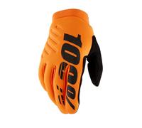 100% Brisker Cold Weather Glove Fluo Orange S