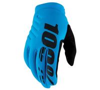 100percent Brisker Off-road Gloves Blue XL / Short Men