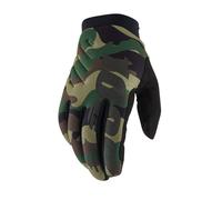100% Brisker Cold Weather Mountain Bike Gloves Stripe - Camo