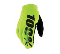 100percent Brisker Off-road Gloves Yellow XL Kids