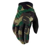 100% Brisker MX Gloves Camo/BlackL Camo,Black