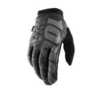 100% Brisker MX Gloves GreyXL Grey