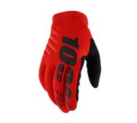100% Brisker MX Gloves RedL Red