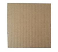 100 Brown Corrugated Cardboard Stiffener Pads Protective Sheets Boards Approx Size 190x190mm Square to FIT UKPS 7" Record Vinyl MAILERS ENVELOPES Packaging MAILING Postal Postage Extra Protection