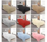 100% Brushed Cotton Flannelette Flat Bed Sheets King Size 245x245cm - Extra Soft Warm Teal Flat Plain Bedding Sheet - Luxurious Hotel Quality Flat Sheets