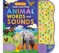 100 Button Photo Sound Book - Animals - A Listen and Learn Sound Book for Children Aged 3+ (100 Button Look & Find Words & Sound Books)