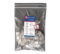 100 Buttons to Cover - Made in USA - Self Cover Buttons with Wire Eyes - Size 30 (19mm) with Tool