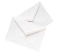 100 C7 White Envelopes for Greetings Cards 113mm x 82mm Free Post - 100gsm Premium Thickness