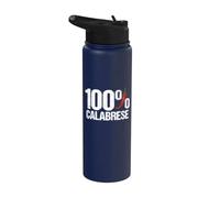 100% Calabrese Calabrian Peperoncino Calabria Pride Stainless Steel Insulated Water Bottle