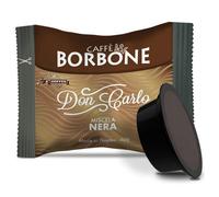 100 Capsules Blend Black Caffè Borbone don carlo Compatible Lavazza A Modo Mio