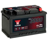 Yuasa YBX3100 12V 71Ah 650CCA Sealed Maintenance Free High Performance Car Battery