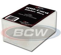 100 Card Acrylic Storage Box X 8 PACK