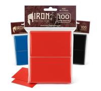 100 Card Sleeves Standard Size 66x91mm MTG Trading Card Sleeves for Standard Decks and TCG Durable Plastic Protectors Shuffle Lorcana Scratch Resistant Clear Sleeves for Collectible Cards