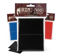 100 Card Sleeves Standard Size 66x91mm MTG Trading Card Sleeves for Standard Decks and TCG Durable Plastic Protectors Shuffle Lorcana Scratch Resistant Clear Sleeves for Collectible Cards