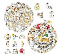 100 Cartoon Cat Stickers, Cute Stickers, Children's Stickers, Waterproof Stickers, Can Decorate Luggage, Scrapbooks, Water Bottles