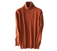 100% Cashmere Turtleneck Men Sweater Autumn Winter Knitwear Warm Pullover Jumper