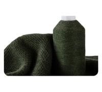 100% Cashmere Yarn 100g Mongolian Luxury Soft Pure Cashmere Hand Knitting Yarn Cone Yarn for Knitting Crochet (Olive Green)