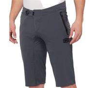 100% Celium Bicycle Cycle Bike Shorts Charcoal