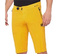 100% Celium Bicycle Cycle Bike Shorts Mustard