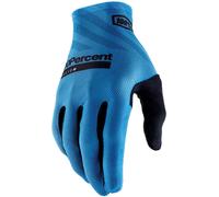 100% Celium Bicycle Gloves, black-blue, size M for Men