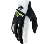 100% Celium Gloves Black/White Glove Size L 2021 Cycling Gloves