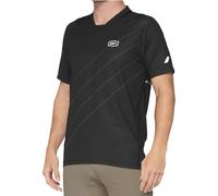 100% Celium Short Sleeve Jersey Dark Grey Black - M