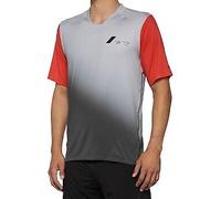 100% Celium Jerseys Sm Gray/Red 40011-00010