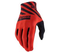 100% Celium MTB Gloves - Racer Red / Small