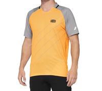 100% Celium MX Motocross Jersey Grey / Orange