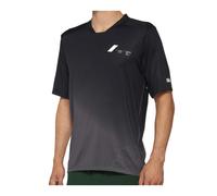 100% Jersey Celium Short Sleeve Enduro MTB Black/Grey Men