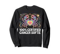 100% Certified Cancer Softie Zodiac Art Sweatshirt