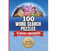 100 Challenging Word Search Puzzles for Adults: Multi-Topic Brain-Boosting Fun | 24×24 Grids | 3,500+ Words (Grid Challenge Word Search Series)
