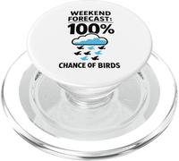 100% Chance Of Bird Birdwatching Cute Birding Birdwatcher PopSockets PopGrip for MagSafe