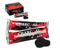 100 Charcoal Disc Tablet & 10 Roll Coal Instant Light Hookah Nargila Shisha@Divine UK